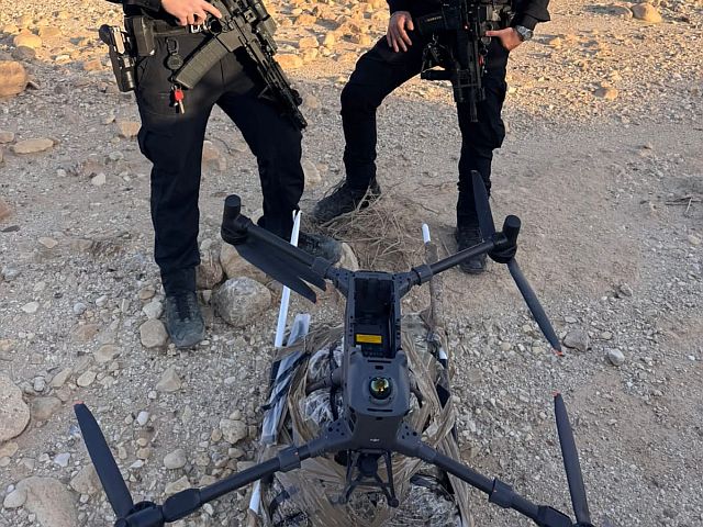 На юге Израиля обнаружен дрон с грузом наркотиков
