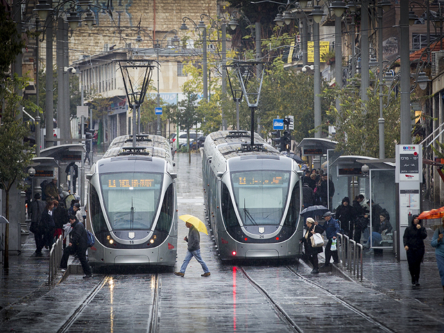 Пуск "зеленой" линии трамвая в Иерусалиме снова откладывается