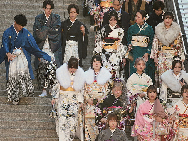 День совершеннолетия в Японии. Фоторепортаж