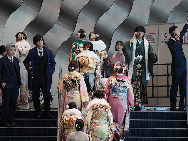 День совершеннолетия в Японии. Фоторепортаж