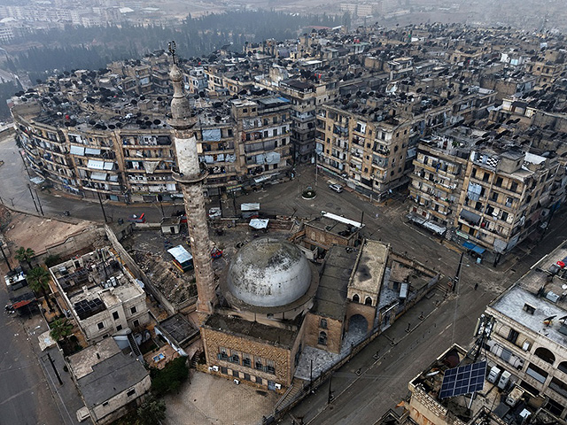 Курдский район Алеппо после боев. Фоторепортаж