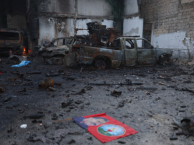 Курдский район Алеппо после боев. Фоторепортаж