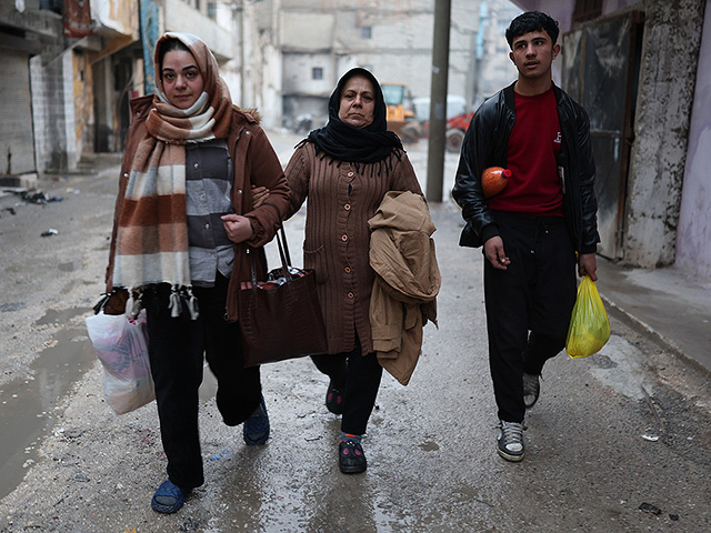 Курдский район Алеппо после боев. Фоторепортаж