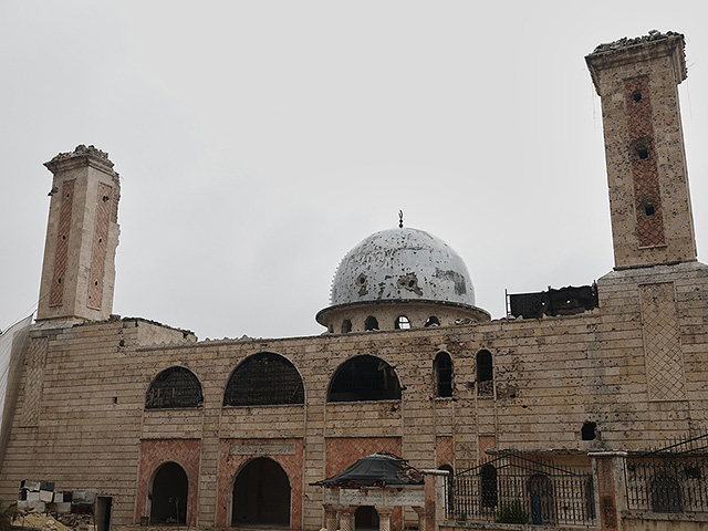 Курдский район Алеппо после боев. Фоторепортаж