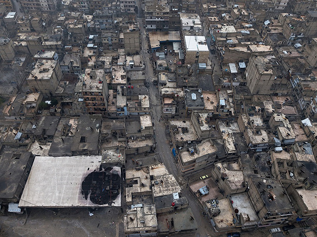 Курдский район Алеппо после боев. Фоторепортаж
