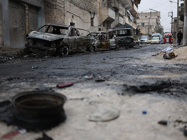 Курдский район Алеппо после боев. Фоторепортаж
