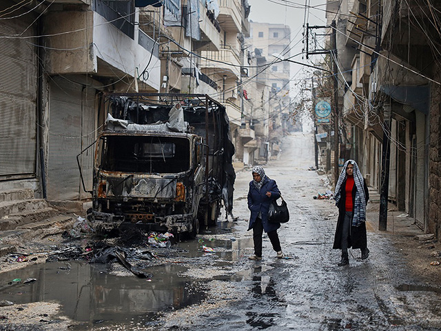 Курдский район Алеппо после боев. Фоторепортаж