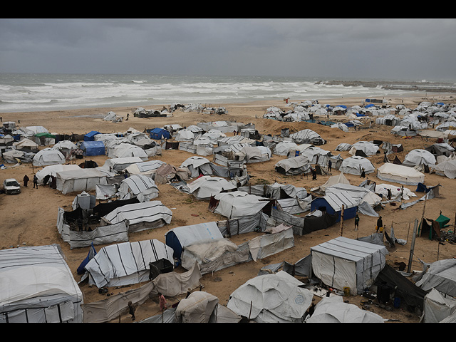 Последствия зимнего шторма в Израиле и Газе. Фоторепортаж