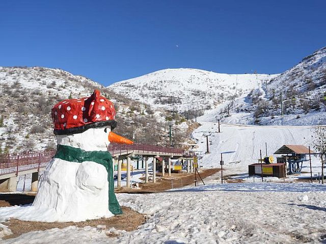 Горный курорт Хермон пока закрыт для посетителей