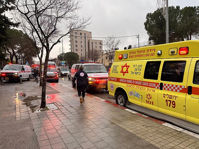 Пожар в Иерусалиме: двое пострадавших в тяжелом состоянии