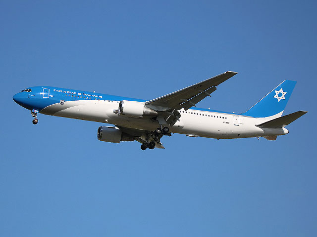 Израильский "борт номер 1" покинул базу