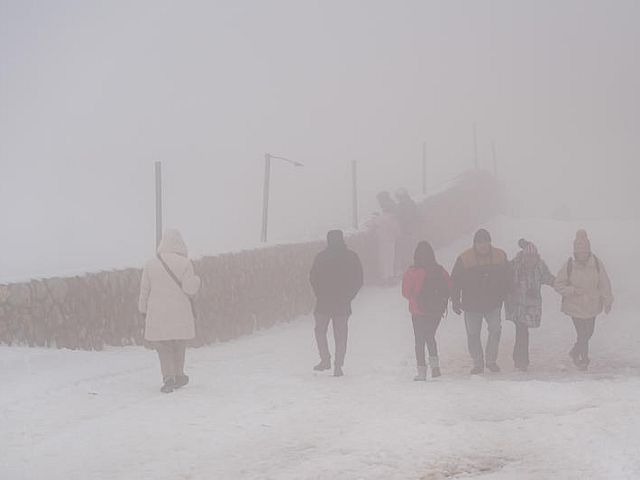 Сегодня горный курорт Хермон открыт для посетителей
