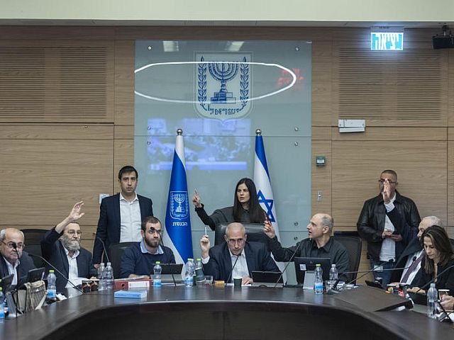 Голосование на финансовой комиссии Кнессета 25 декабря 2025 года