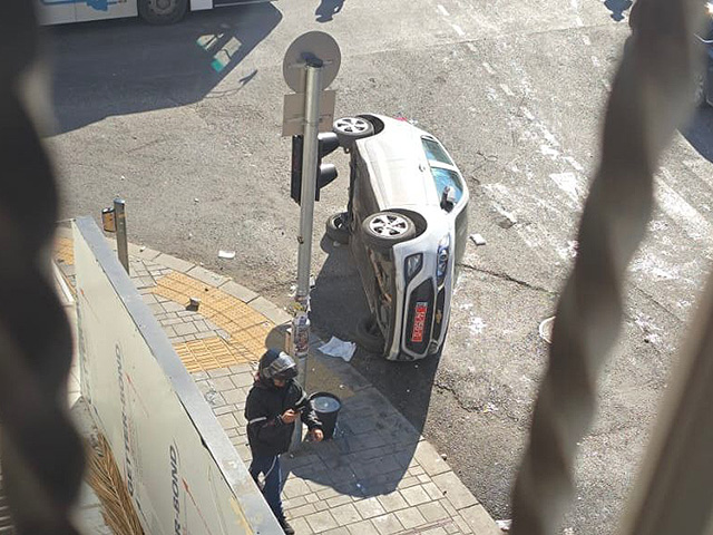 Беспорядки в ультраортодоксальном районе Иерусалима, пострадало множество полицейских