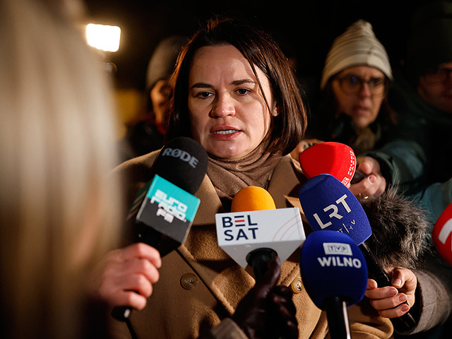 Лидер белорусской оппозиции Светлана Тихановская покинет Литву