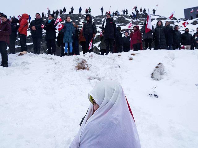 Гренландия против политики Трампа. Фоторепортаж с акции протеста