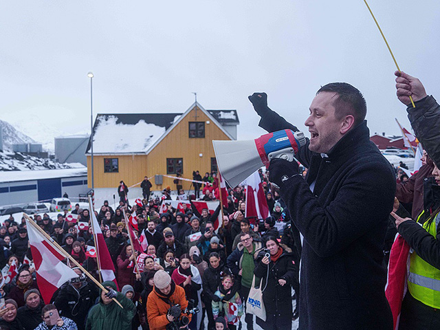 Гренландия против политики Трампа. Фоторепортаж с акции протеста