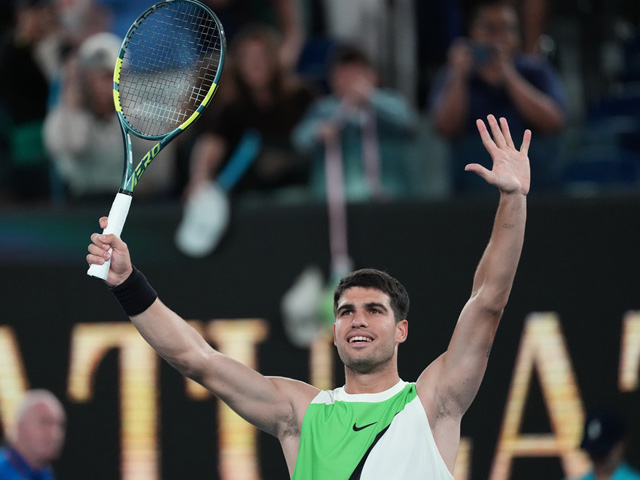 Карлос Алькарас вышел во второй круг Открытого чемпионата Австралии