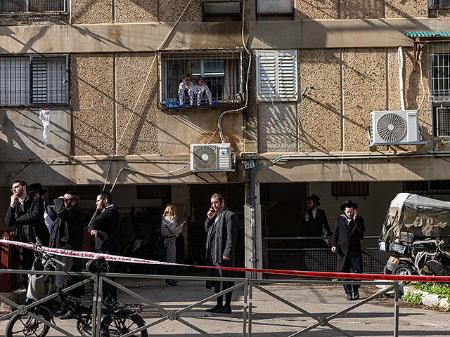 Отравление газом детей в яслях в Иерусалиме. Фоторепортаж