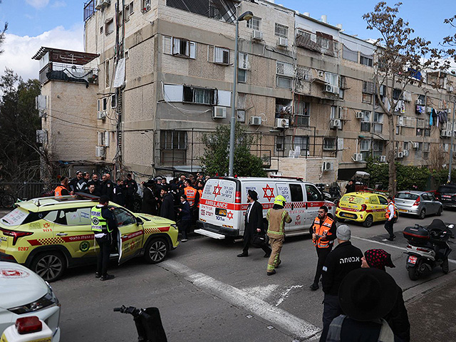 Отравление газом детей в яслях в Иерусалиме. Фоторепортаж