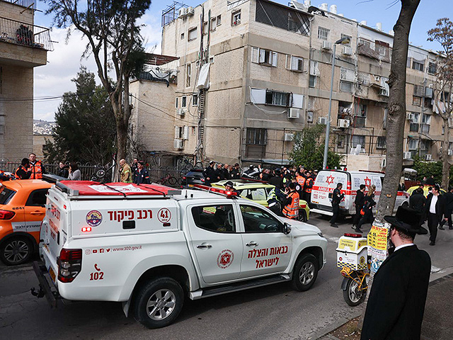 Отравление газом детей в яслях в Иерусалиме. Фоторепортаж