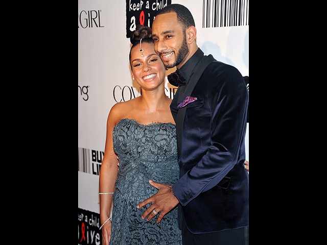 С мужем Свиззом Битцем, 2010 год