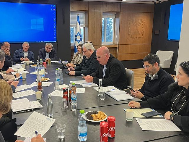В Израиле прошло совещание о положении еврейских общин в Украине в связи с энергетическим кризисом
