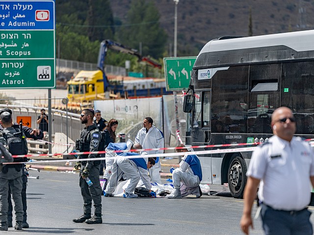 На месте теракта в иерусалимском районе Рамот