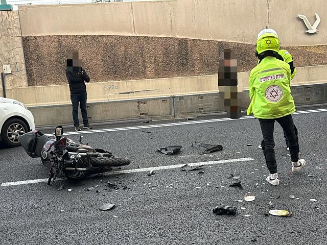 ДТП на 20-й трассе, мотоциклист в тяжелом состоянии
