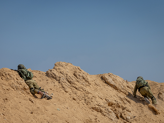 На юге сектора Газы уничтожен боевик, который пересек "желтую линию"