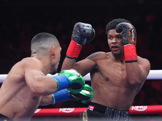 Бокс. Шакур Стивенсон стал чемпионом мира в четвертой весовой категории