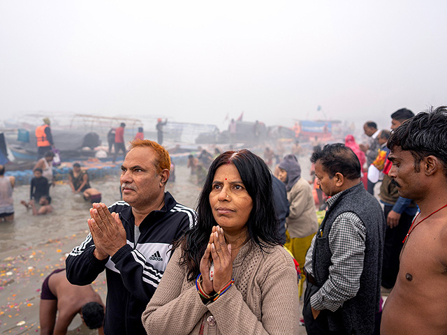 Индуистский фестиваль к полнолунию. Фоторепортаж