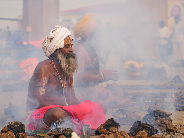 Индуистский фестиваль к полнолунию. Фоторепортаж