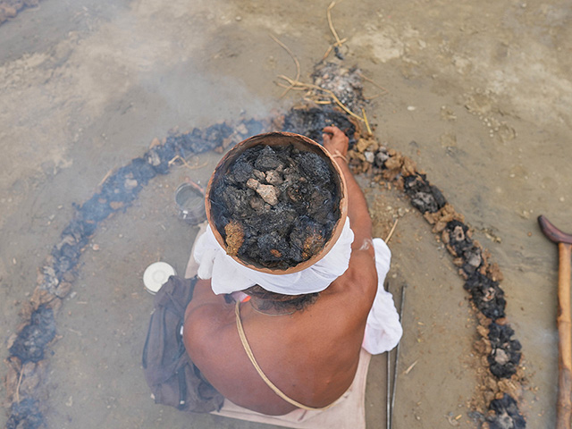 Индуистский фестиваль к полнолунию. Фоторепортаж