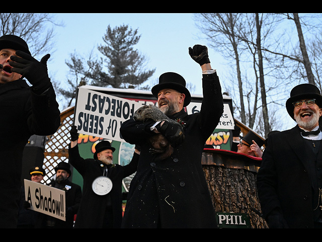 "День сурка" в Пенсильвании: мохнатому синоптику – 185. Фоторепортаж