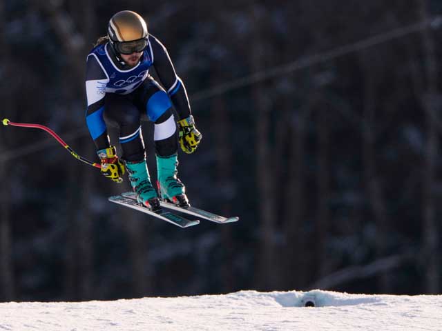 Олимпиада. Скоростной спуск. Вторая тренировка. Израильтянин занял 35-е место