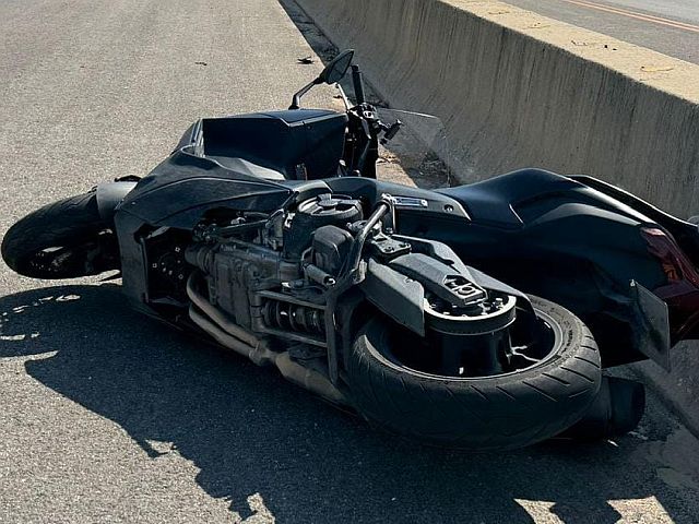 ДТП в Тель-Авиве, тяжело травмирован мотоциклист
