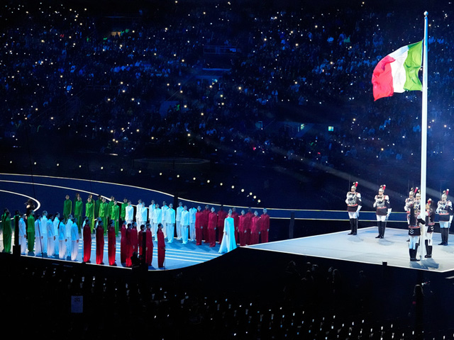 Началась церемония открытия олимпиады 2026 года