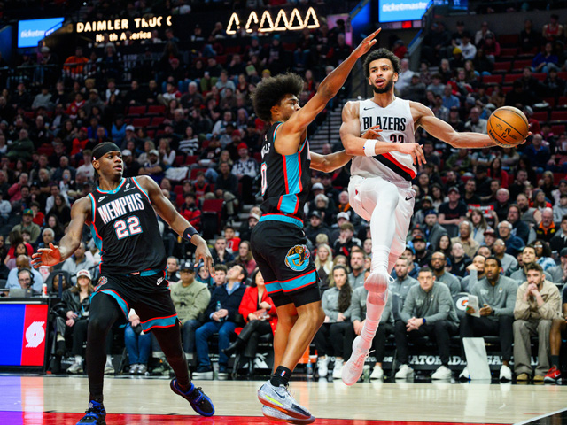 НБА. "Портленд" без Дени Авдии разгромил "Мемфис"