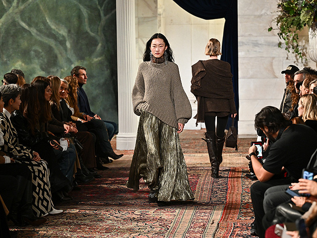 В Нью-Йорке представлена новая коллекция миллиардера Ральфа Лорена. Фоторепортаж