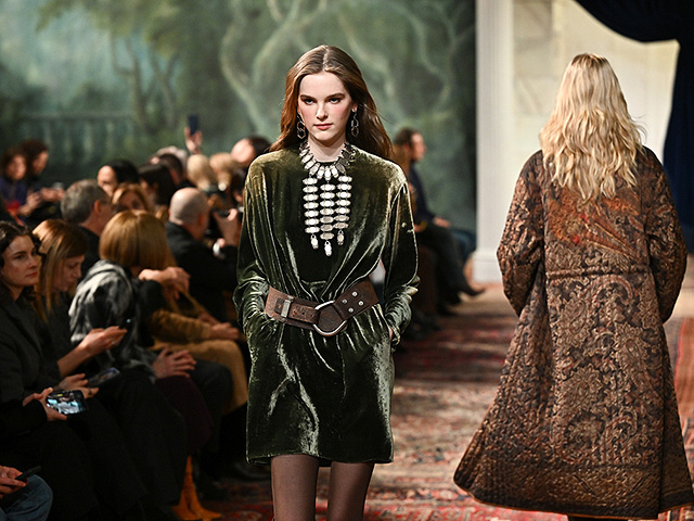 В Нью-Йорке представлена новая коллекция миллиардера Ральфа Лорена. Фоторепортаж