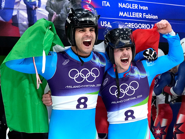 Олимпиада. Санный спорт. Золото завоевали итальянцы
