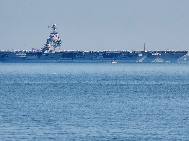 NYT: группа авианосца Gerald R. Ford отправляется на Ближний Восток
