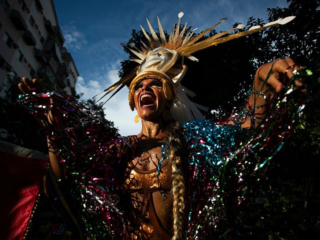 Рио готовится к карнавалу: становится всё жарче. Фоторепортаж