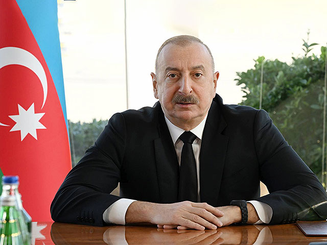 Алиев обвинил Россию в целенаправленных ударах по посольству Азербайджана в Киеве