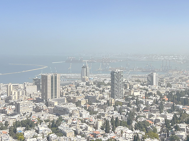 Минздрав: уровень загрязнения воздуха пылью в Израиле остается высоким