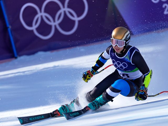 Олимпиада. Слалом-гигант. Израильтянка на 35-м месте после первой попытки