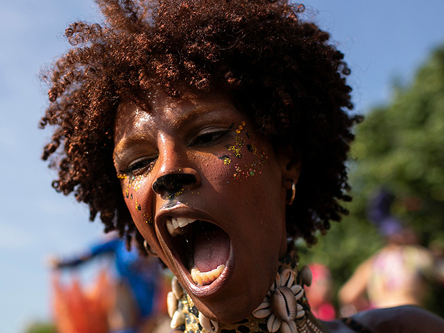 В Рио-де-Жанейро стартовал карнавал: пляжное безумие и собачий фестиваль. Фоторепортаж