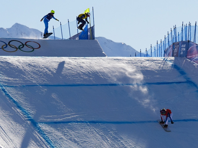 Олимпиада. Сноубординг-кросс. Победили британцы