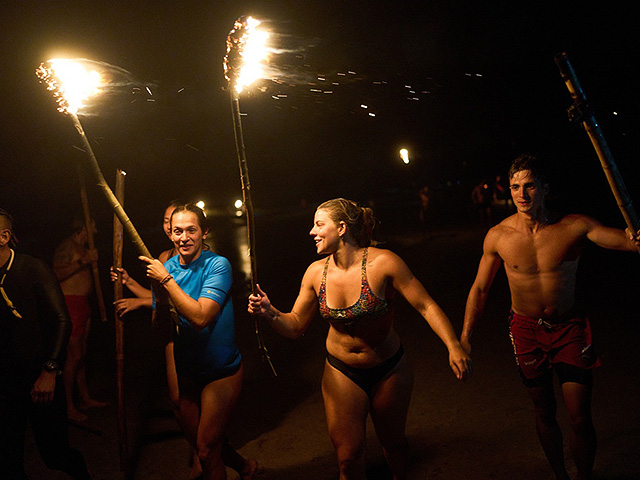 День спасателя на побережье в Аргентине. Фоторепортаж